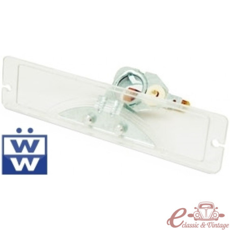 License plate light plastic 68-72