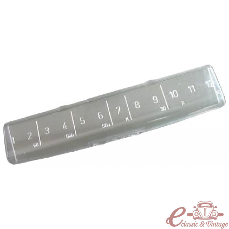 couvre fusibles pour boitier à 12 fusibles