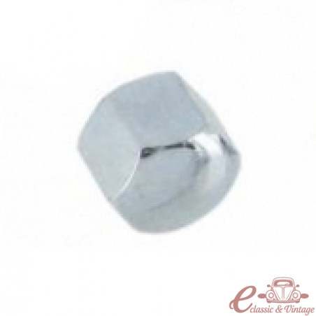 Domed chrome nut for drain plate, engine Type 1 & CT