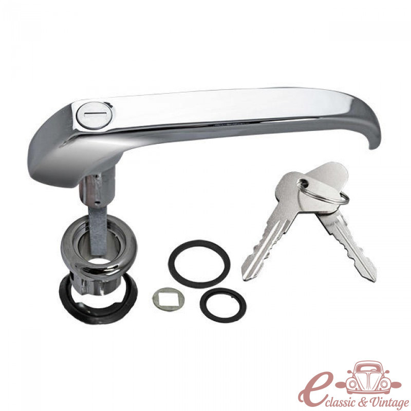 Maneta de puerta corrediza  68-7/72 (con llave)