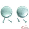 Set de 2 taps cromats per a sortida d'aire de turbina