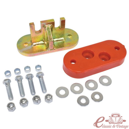 kit d'adaptation de boite -7/71 sur chassis 7/71- (vendu avec silentbloc de nez de boite uréthane)