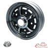 Jante SPRINTSTAR cromada/preta em aço 4,5x15" 5 x 205 (ET 34)