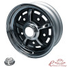 Jante SPRINTSTAR cromada/preta em aço 5,5x15" 5 x 205 (ET 15)