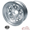Jante SPRINTSTAR cromada/preta em aço 5,5x15" 5 x 205 (ET 15)