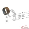 Inner ring of the front suspension tubes (lower and/or upper) with ball joints