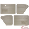 Set of 4 gray panels with pockets 67- TMI
