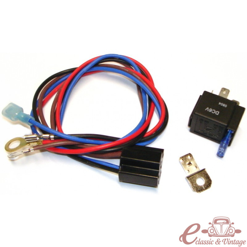 Kit de relé de partida de 6 volts