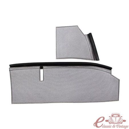Painel de controle 2cv D + G ska preto com calafetação