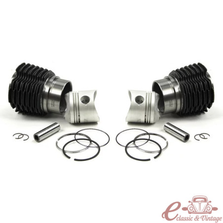 Kit de pistão, cilindro e anéis Aprotec 2CV6 (comp. 9)