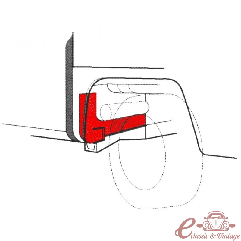 Right wheel arch T2 68-72