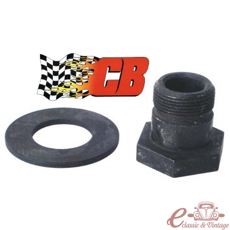 Parafuso 38mm + arruela do volante CHROMOLY CB perf