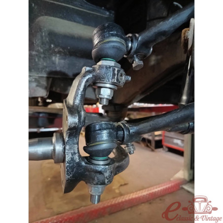 King-pin to ball-joint conversion kit for Volkswagen Split-Window Bus (08/63–07/67) and Brazilian Bus (08/67–)