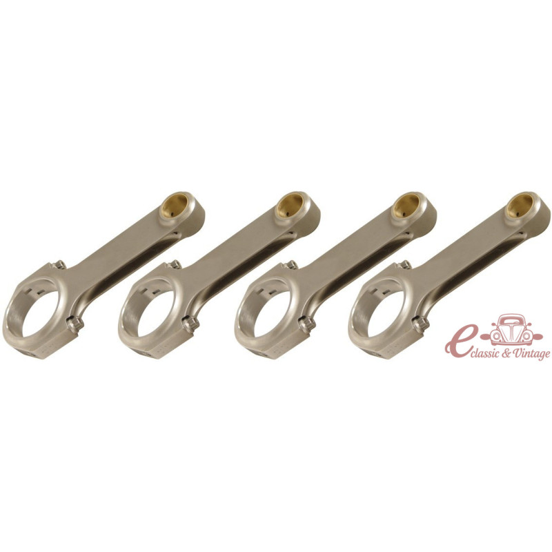 set de 4 bielles H BEAM 5,400" palier T1