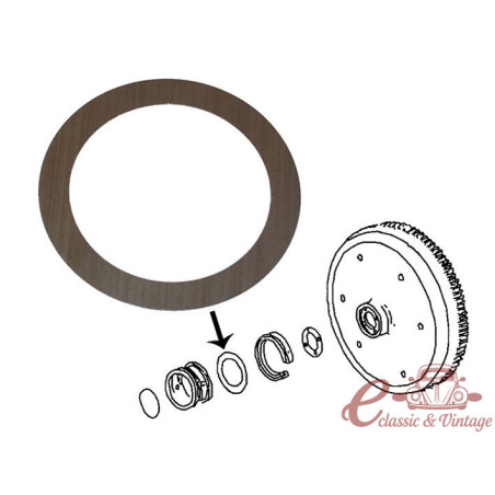 Arruela de folga axial 0,32 mm 4 / 66-