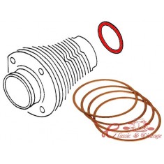 Set de 4 anells de base de cilindre diam 85,5mm - gruix 0,01 "(0,254mm)