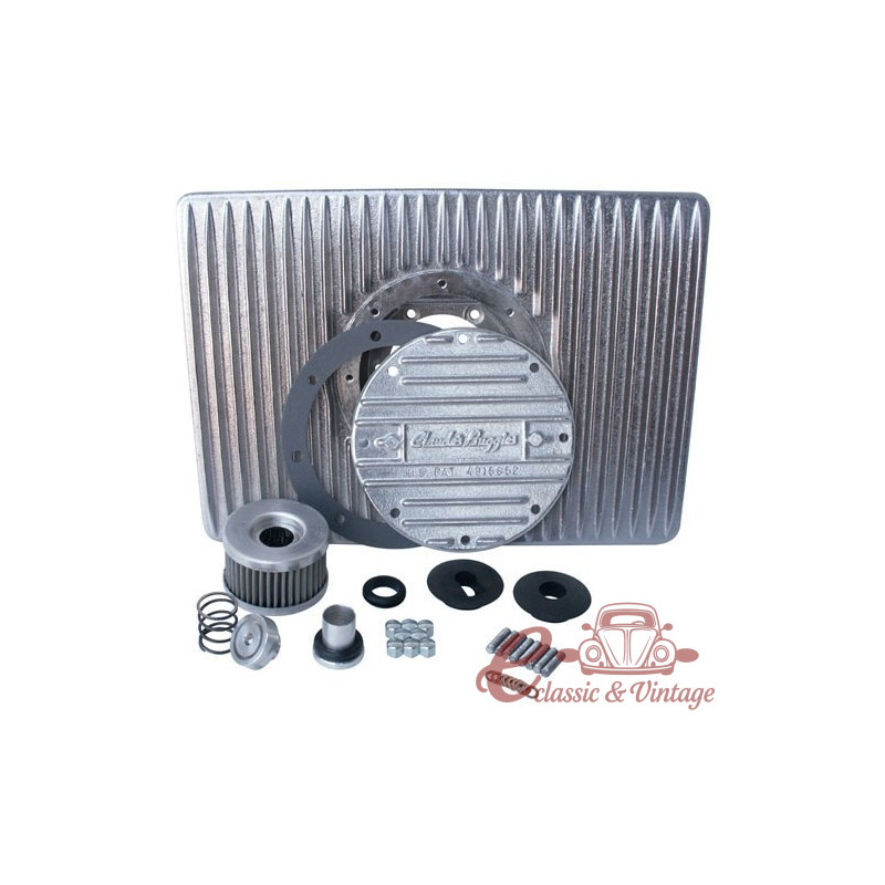 Carter d'oli extraplà amb filtre Cbperf 2L (L38cm, H 6cm, l 27cm)