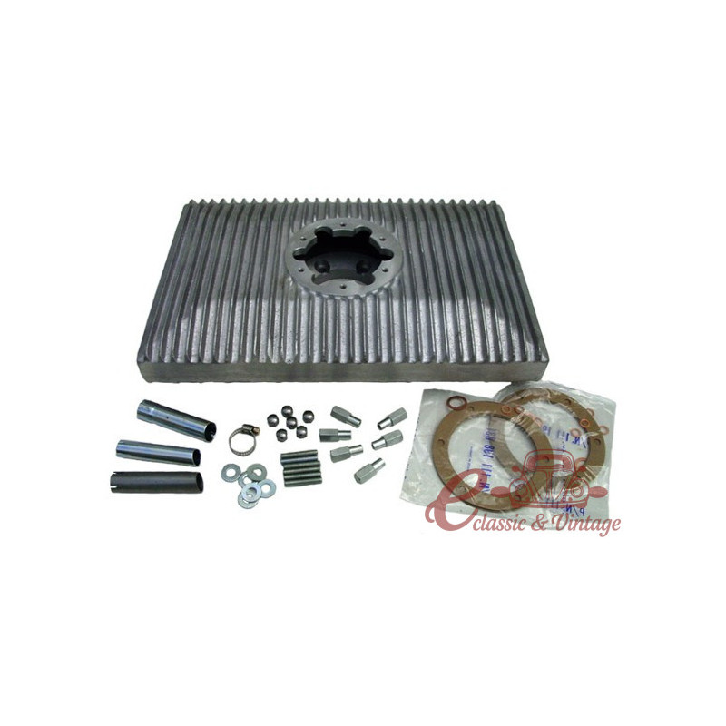 Carter d'oli gran capacitat 3,3L Empi "style Berg" (L 39cm, H 7,3cm, l 24,5cm)