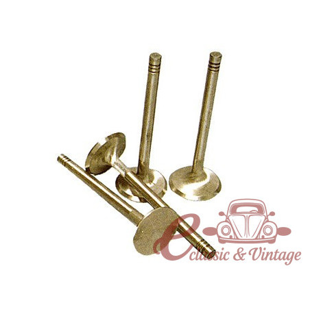 Vàlvula d'escapament 33mm (1,7L 1,8L 2L) 8 / 71-12 / 82 cua de 9mm