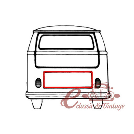 joint de capot moteur  55-7/72