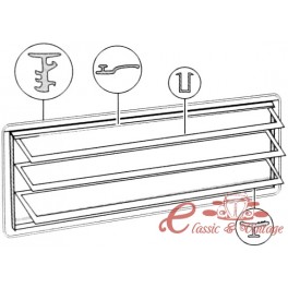 kit de juntas completo para vidrio lateral WESTFALIA