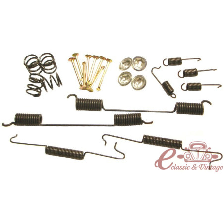 Kit completo de molas de freio traseiro T2 64-7 / 70