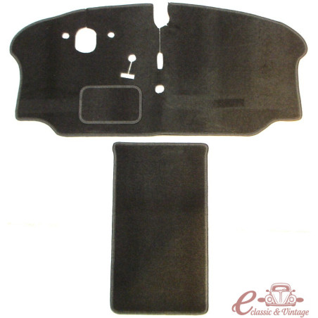 joc de 2 estoretes davanteres en negre combi 8 / 72-79