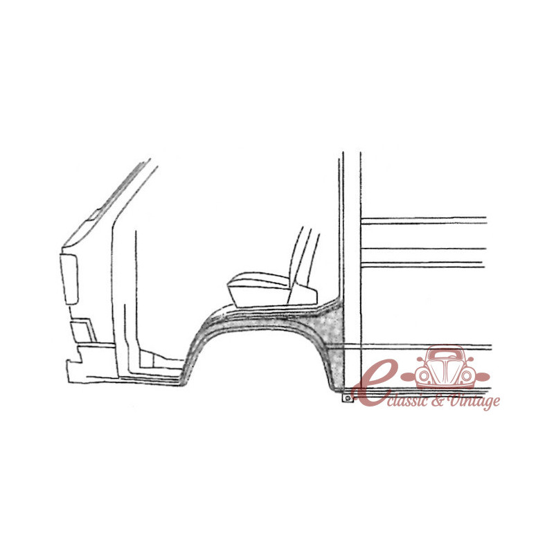 Asa dianteira esquerda