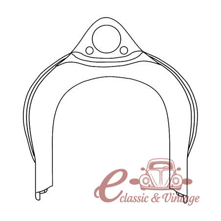 Upper transverse front arm