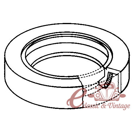 Front wheel seal