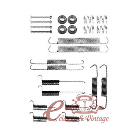 kit de mola da pinça traseira