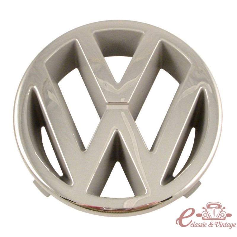 Chrome frontal logo 125 mm