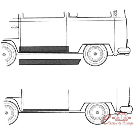 bas de caisse gauche 68-
