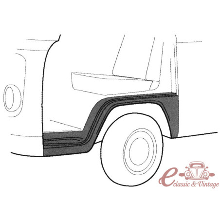 Aleta davantera esquerra complerta 8 / 67-7 / 72