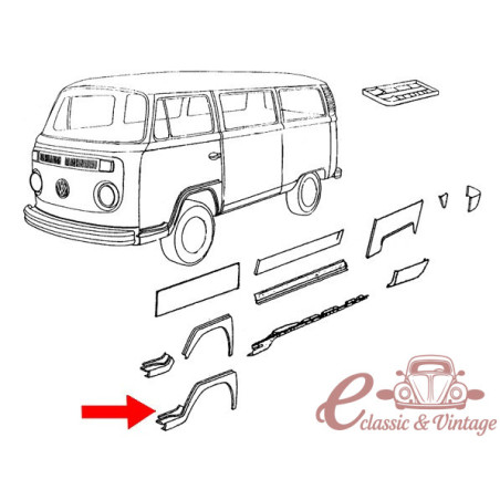 aile avant d complète  8/72-7/79 