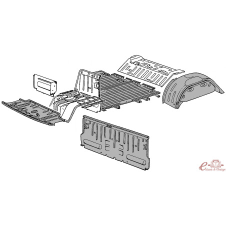 Placa de carga esquerda 72-79