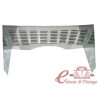 Contorno do motor cromado com grades (3 placas)