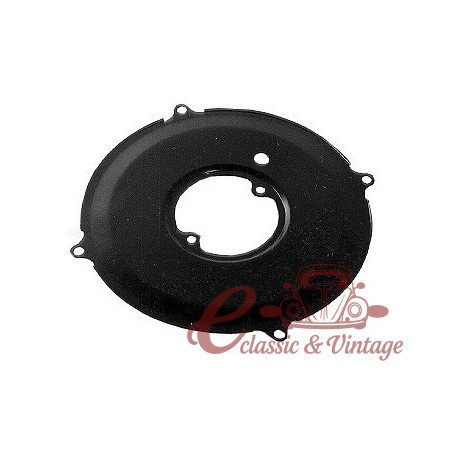 flasque noir arrière dynamo ou alternateur