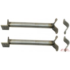 Conjunto de 2 suportes do eixo dianteiro inferior para articulações articuladas ou esféricas