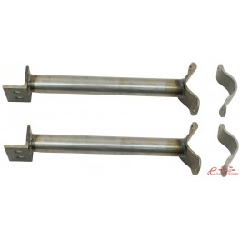 Conjunto de 2 suportes do eixo dianteiro inferior para articulações articuladas ou esféricas