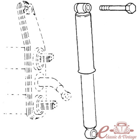 boulon d'amortisseur avant -62