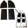 kit de 4 panneaux d'isolation de chassis