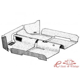 kit moquette interieur cabriolet gris 56-68
