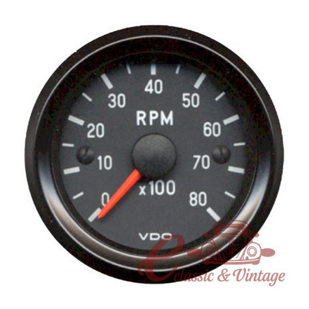 Compte revolucions 8.000 revolucions diam 52mm VDO