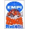 Autocollant "EMPI POWER RULES" 100x70mm