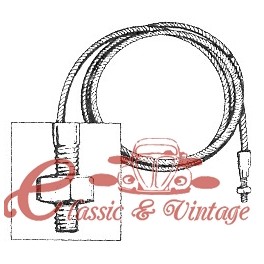 Câble de tension arrière 68-74