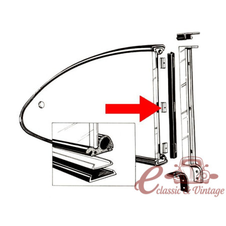 60-71 kit completo de dobradiça pop-out traseira
