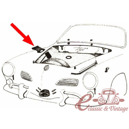 Flap protection on gas cap 68-74