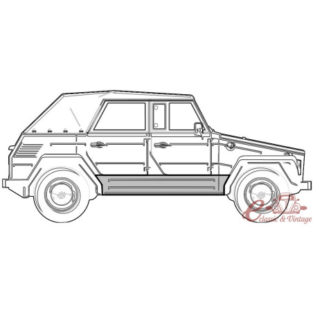 Baix de carrosseria exterior esquerre