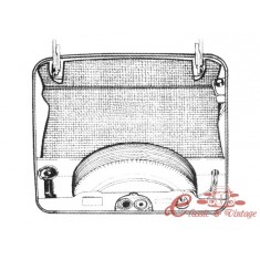 kit moqueta de maleter davanter gris Type 3 61-70 (3pcs)